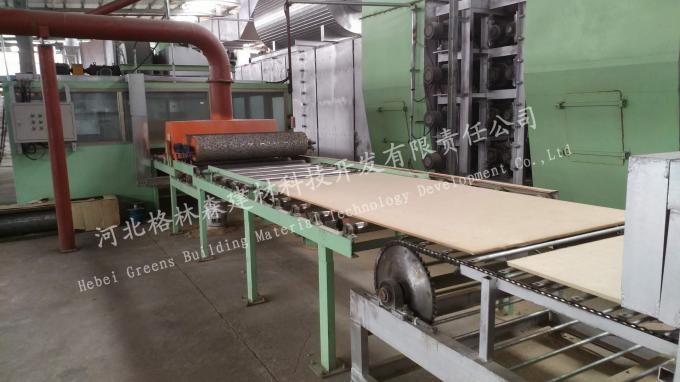 Cadena de producción del tablero de las lanas minerales del alto rendimiento tablero del grueso de 5-25m m