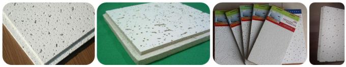 Cadena de producción mineral del panel de fibras de la alta capacidad maquinaria de los materiales de construcción