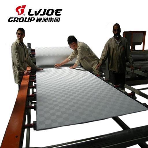 El papel del PVC/de aluminio laminó condición de la cortadora del panel de techo del yeso la nueva