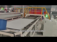 Linea de producción de máquinas de laminación de placas de yeso de integración decorativa de aislamiento