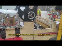 Línea de producción de placas de techo de yeso revestidas de película de PVC 595*595 o 603*603