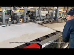 Máquina de laminado de placas de yeso para paneles de pared de película de PVC y papel de aluminio