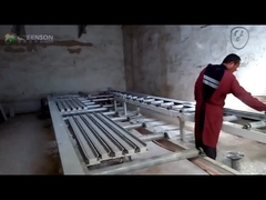 Línea de producción de cornisa de yeso con tecnología madura y alta automatización