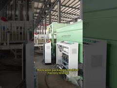 Máquina de embalaje de lana de roca que se encoge térmicamente