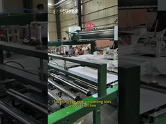 Máquina de laminación de tejas de yeso de PVC