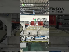 máquina empacadora de lana de roca