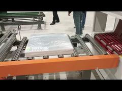 ¿Cómo operar la máquina apiladora automática de paneles de techo de yeso?