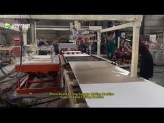Máquina laminadora de paneles de yeso