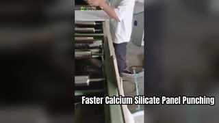 Perforadora de paneles de silicato de calcio de 600 × 600 mm