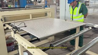 Laminador de placas de yeso de doble cara