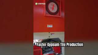 Máquina perforadora automática de tejas de techo de yeso