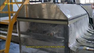 Máquina para hacer cornisas de yeso