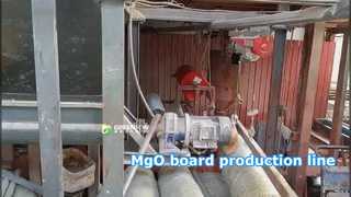 planta de tableros de óxido de magnesio
