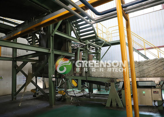 Un buen precio. Línea de producción de lana mineral de carbón para materias primas de basalto, dolomita y lomo en línea