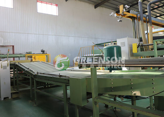 Un buen precio. Máquina de embalaje automática Línea de producción de cartón de lana mineral con curado a alta temperatura y presión y potencia total de 200-300 KW en línea