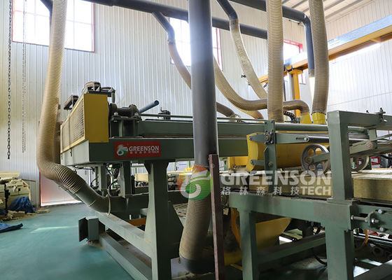 Un buen precio. Maquinaria controlada por PLC para la producción de lana mineral en línea