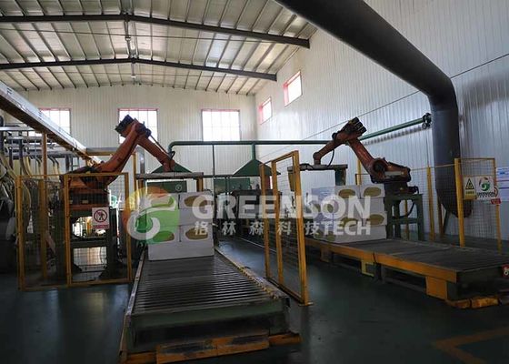 Un buen precio. Fábrica personalizada de la línea de producción de basalto de piedra de lana de roca mineral en línea