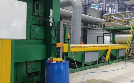 Un buen precio. Maquinaria para línea de producción de lana de roca 10000-50000 toneladas al año en línea