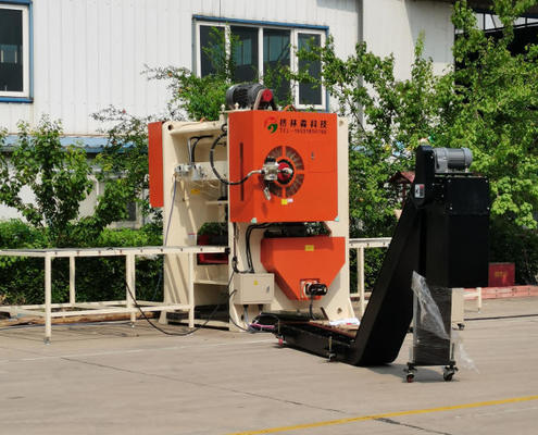 Un buen precio. Máquina de perforación de placa de máquina de perforación automática completa de placa de perforación en línea