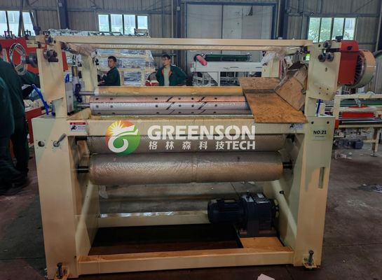 Un buen precio. Máquina de laminación de placas de yeso totalmente automática con laminación efectiva de 1300 mm, sistema PLC y capacidad de 2-6 millones de m2 / año en línea