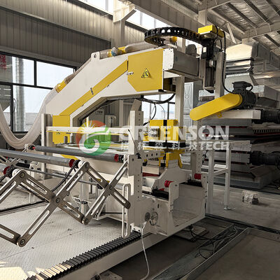 Un buen precio. Línea de producción de paneles sándwich de lana de roca totalmente automática con fácil operación y espesor de 40-300 mm en línea