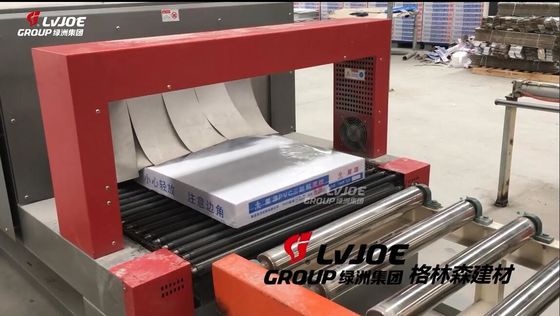 Un buen precio. Automatic gypsum ceiling tile wrapping machine en línea