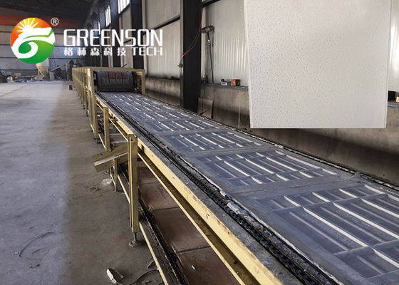 Un buen precio. El tipo económico techo del yeso teja la máquina de la fabricación para el material de la decoración en línea
