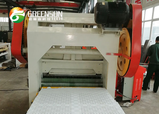 Teja automática llena del techo del yeso del agujero de la hoja de la máquina redonda de la perforación que hace la máquina