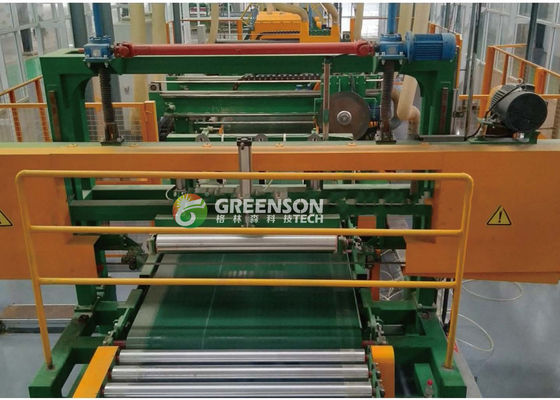 Línea de producción de placas de lana mineral de bajo ruido con sistema de control PLC