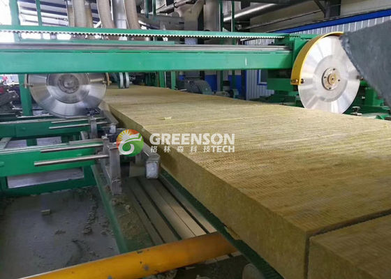 Maquinaria de producción automática de lana de roca y de tablas de lana mineral