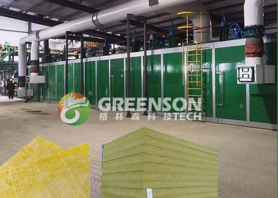 Proceso de fusión por lotes Línea de producción de lana mineral 380v/50hz Suministro de energía Opciones personalizables