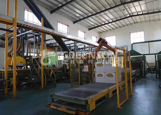 Un buen precio. Equipo totalmente automático Panel mineral Equipo de la línea de producción de paredes de lana de roca en línea