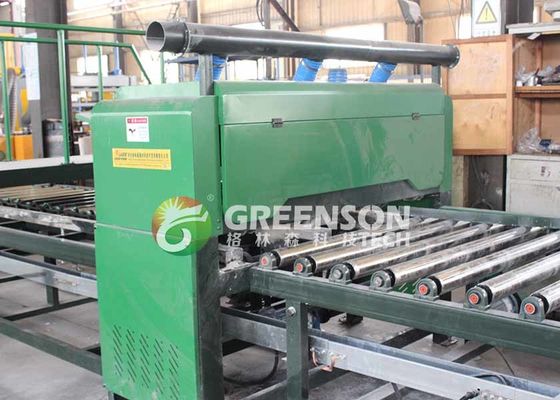 Línea de producción de tejas de yeso de 1230 mm de ancho Fabrica de máquinas de fabricación