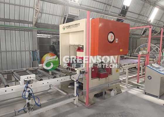 Máquina para perforar hojas de metal de cartón MgO