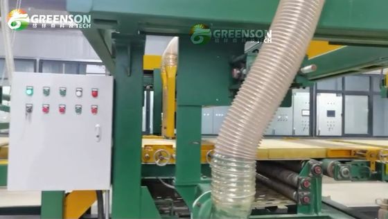 Línea de producción de tablero de lana mineral personalizable para tablero de ancho 1200-2400 mm y longitud de tablero ilimitada