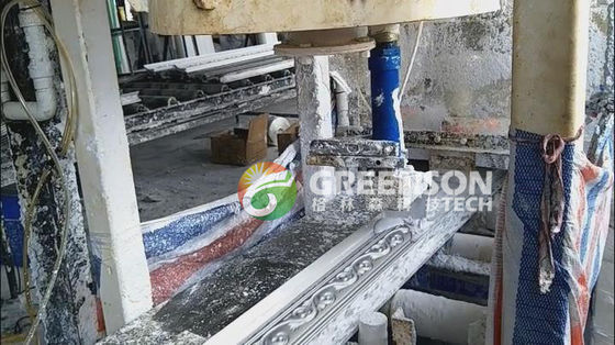 Un buen precio. 42-150 M de longitud Maquinaria para hacer cornisas de yeso en línea