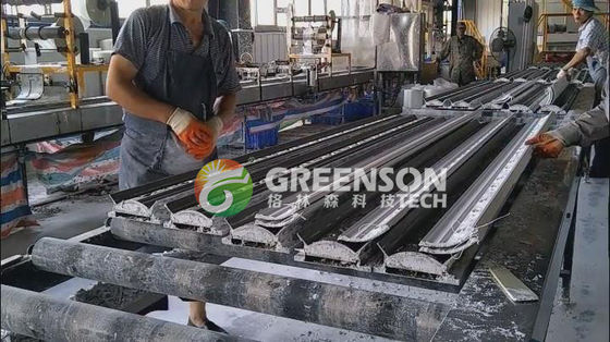 Línea de producción de cornisa de yeso totalmente automática