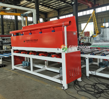 Línea de producción de placas de yeso de techo prensado de PVC