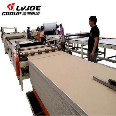 Máquina completamente automática del cartón yeso de la película del Pvc o de la laminación de las tejas del techo