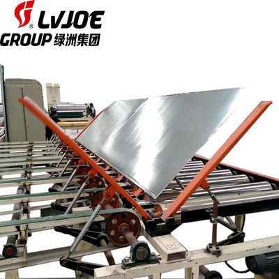 Máquina de laminado automática completa de doble cara con bandas de borde de tabla