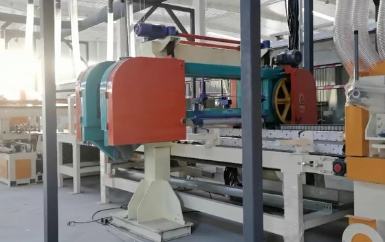 Máquinas y aparatos de producción de placas de lana de roca para paneles aislantes