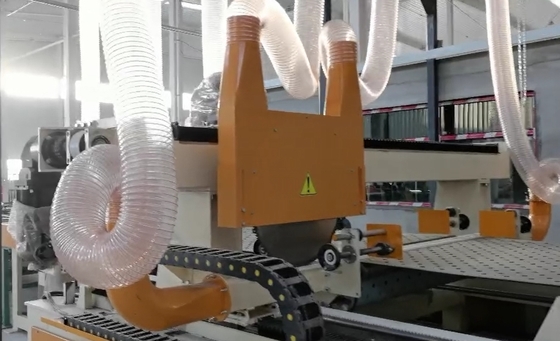 Línea de producción automática de lana de roca para materiales de construcción