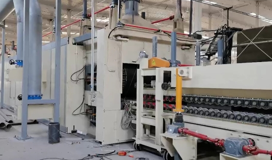 Máquina de compresión de lana para la línea de producción de lana de piedra mineral
