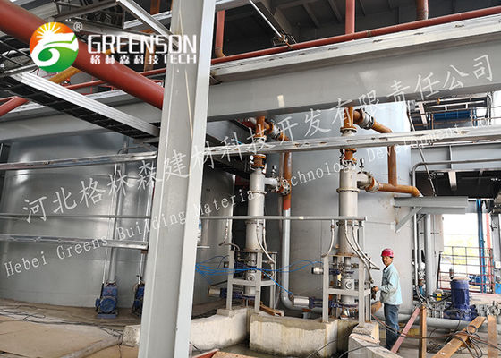 Cadena de producción modificada para requisitos particulares del tablero de las lanas minerales de la construcción operación automática