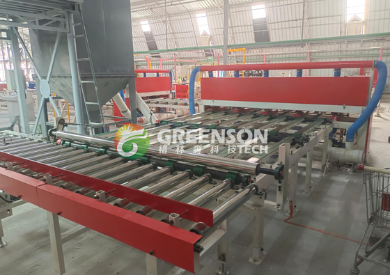 Un buen precio. Máquina de fabricación de placas de yeso de pequeña capacidad Máquina de laminado de placas de yeso en línea