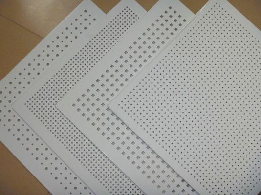Un buen precio. Punzonadora de la perforación rectangular redonda/de la máquina de la perforación de la hoja de la decoración del techo, en línea