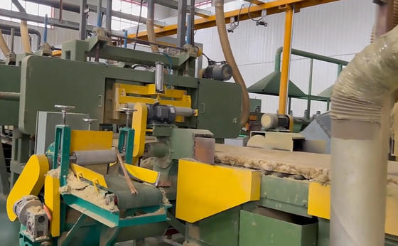 Un buen precio. Wholesale 2.4m Automatic Basalt Fiber Production Line Mineral Wool Board Production Line en línea