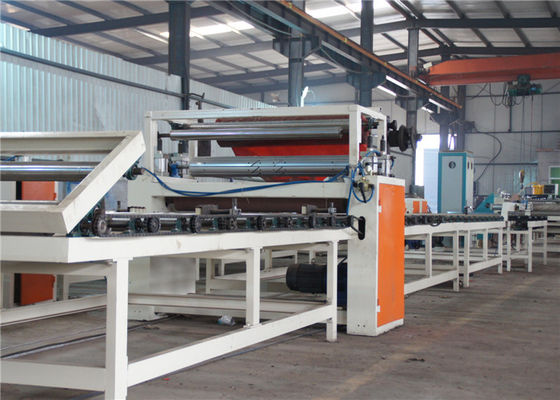 Máquina completamente automática laminada PVC de la laminación para el tablero de yeso echado a un lado doble