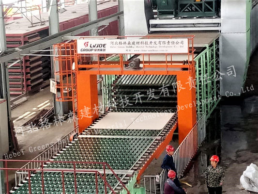 Un buen precio. Cadena de producción mineral del tablero de las lanas de la fibra del material de construcción con bajo costo en línea