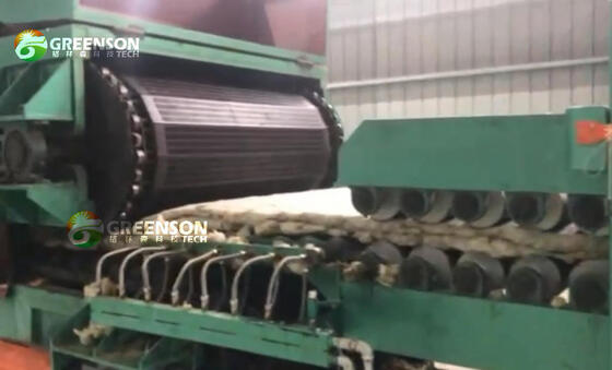 Línea de producción de lana de roca con ancho de tablero de 1200-2400 mm, densidad de 80-200 kg/m3 y soporte de ingeniero en el extranjero